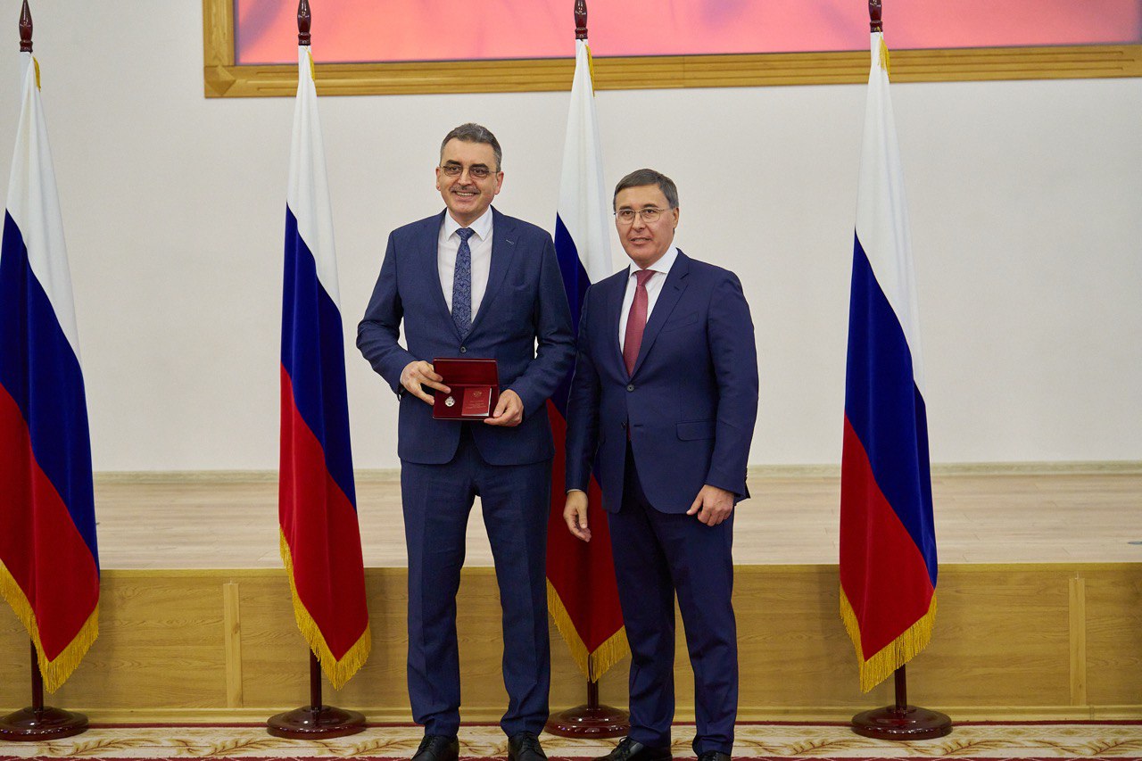 TSU rector received the award from the head of the Ministry of Science and Higher Education