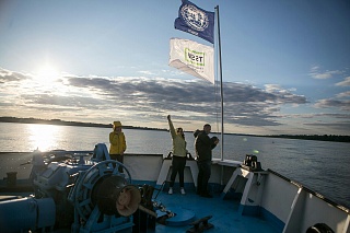The expedition All Ob. Photo of the first day