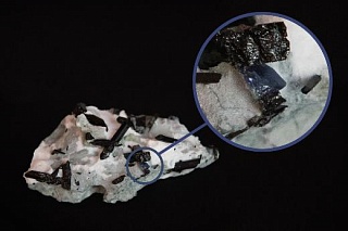 The very rare mineral benitoite is in a TSU museum