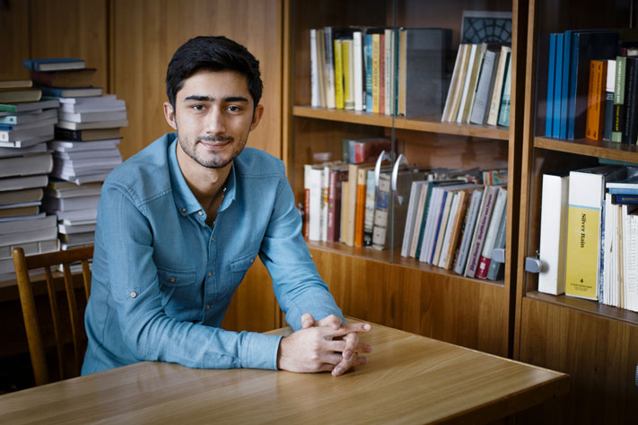 Why I'm studying here. Melih Buyuukkoroglu, a student from Turkey