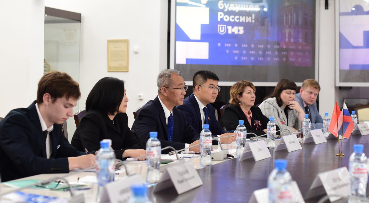 TSU is the first Russian university visited by education coordinators of the Chinese Embassy
