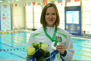 Divers of the TSU club SKAT won 5 medals in the Finswimming World Cup 