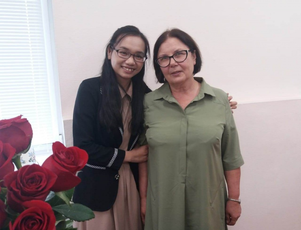 A postgraduate student from Vietnam defended her thesis at TSU