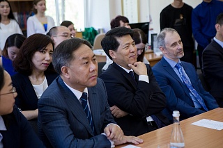 PRC Ambassador checked TSU’s Chinese language level