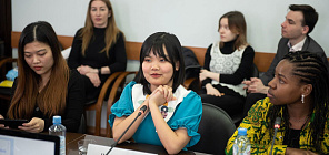 International female students spread awareness about the importance of education and career building for women